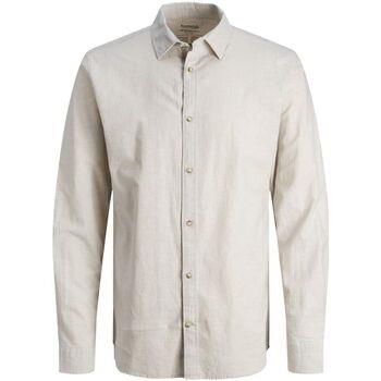 Chemise Jack &amp; Jones 12248384 SUMMER LINEN-CROCKERY