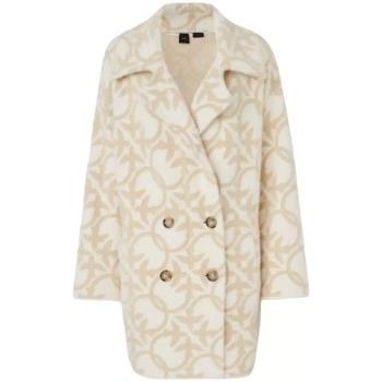 Blouson Pinko Manteau rond en beige rose