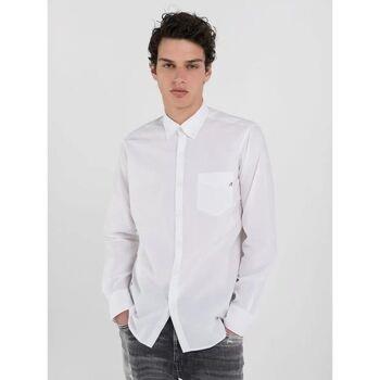 Chemise Replay M4126 .000.84934 POPELINE-001