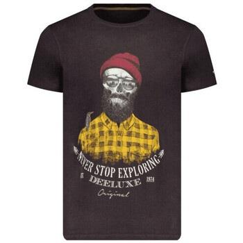 Debardeur Deeluxe tee shirt homme Tellson Charcoal