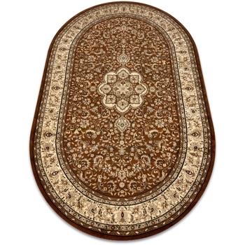 Tapis Rugsx Tapis ROYAL ADR ovale modèle 521 marron 200x290 cm