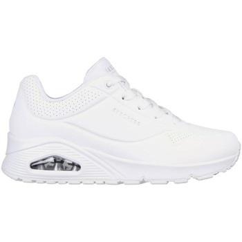 Baskets Skechers Chaussures femme 73690 Uno-Stand on Air Blanc