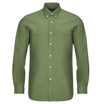 Chemise Polo Ralph Lauren CHEMISE AJUSTEE EN POPLINE DE COTON COL BOUT...