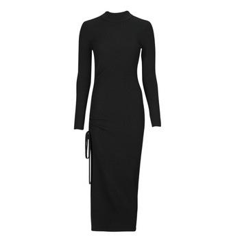 Robe MICHAEL Michael Kors MERINO RUCHED MIDI DRESS