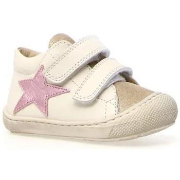 Boots enfant Naturino KOLDE VELCRO BEIGE ET PLATINIUM