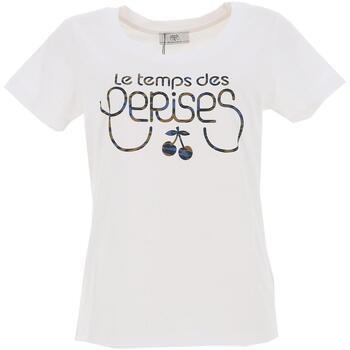 T-shirt Le Temps des Cerises Moubi tsh f white