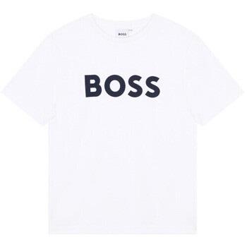 T-shirt enfant BOSS Tee shirt junior blanc J25P24/10P