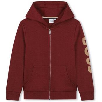 Sweat-shirt enfant BOSS Cardigan junior bordeaux J J51127/95L