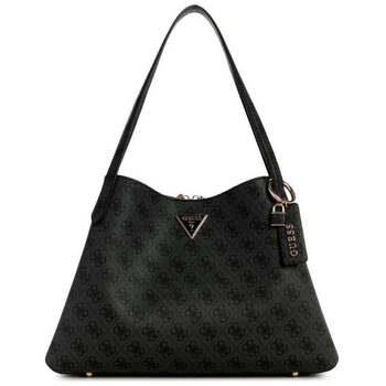 Sac Bandouliere Guess Sac Bandoulière Nolana Sml Girlfrien Coal Logo S...