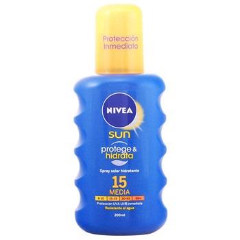 Protections solaires Nivea Sun Protege hidrata Spray Spf15