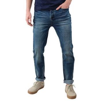 Pantalon Deeluxe Jean homme Stan Mebu bleu Used