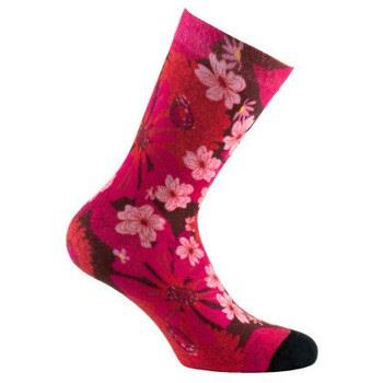 Chaussettes Kindy Mi-chaussettes imprimées en viscose motif fleurs