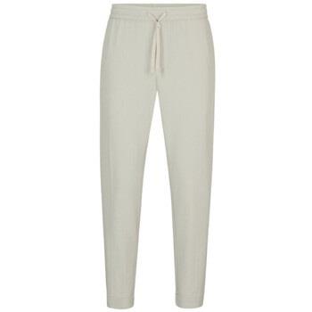 Pantalon BOSS CHINO T-FLEX TAPERED FIT EN TISSU STRETCH DÉPERLANT BEI