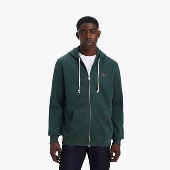 Sweat-shirt Levis 34584 0033 NEW ORIGINAL ZIP-OYTHON GREEN