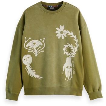 Sweat-shirt Scotch &amp; Soda - GARMENT DYED ARTWORK SWEATSHIRT