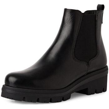 Bottines Tamaris Chelsea Grosse semelle Noir