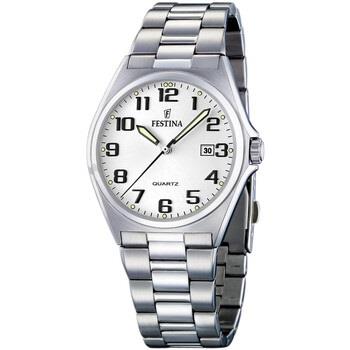 Montre Festina Montre classique fond gris acier