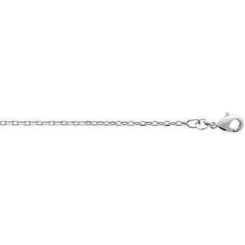 Collier Brillaxis Chaîne argent rhodié 45cm