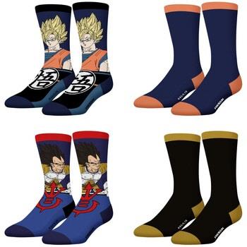 Chaussettes Freegun Lot de 4 paires de chaussette homme Dragon Ball Z