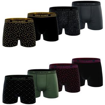 Boxers Serge Blanco Lot de 8 boxers homme Casual