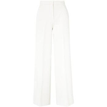 Pantalon Pinko Pantalon Palace en crêpe blanc