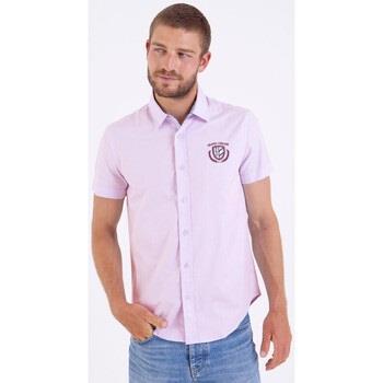 Chemise Camberabero Chemise manches courtes écusson brodé