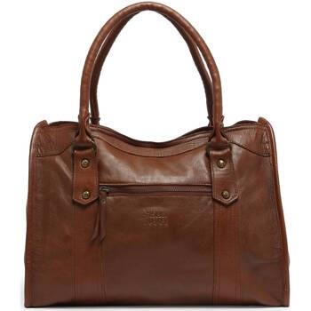 Sac a main Basilic Pepper Sac Shopping Cow cuir COW 16C-00BCOW31