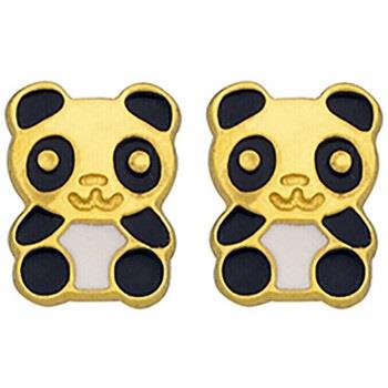 Boucles oreilles Brillaxis Boucles enfant pandas à vis