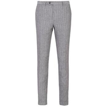 Pantalon Bruce Field Pantalon Paride coupe droite rayé en pur lin