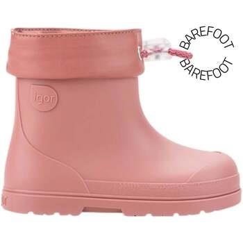 Bottes enfant IGOR Bottes de Pluie Barefoot Mendi Rose