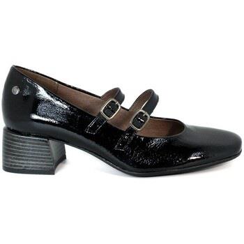 Chaussures Aplauso BAILARINA MARY JANE CHAROL NEGRO CON TACÓN 9995