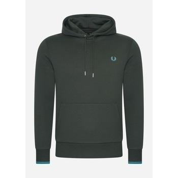 Sweat-shirt Fred Perry Sweat à capuche - vert nuit runaway bay ocean