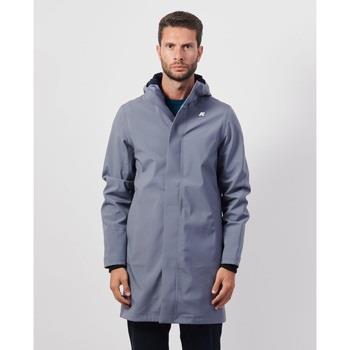 Blouson K-Way Thomas Bonded veste longue avec capuche