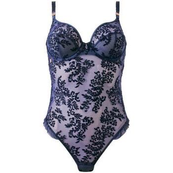 Bodys Brigitte Bardot Body bleu marine Festival