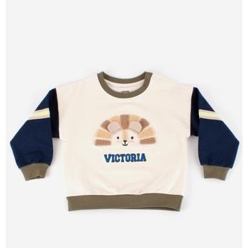 Sweat-shirt enfant V Things VICTORIA THINGS SWEAT-SHIRT MOLLETON BRODE...