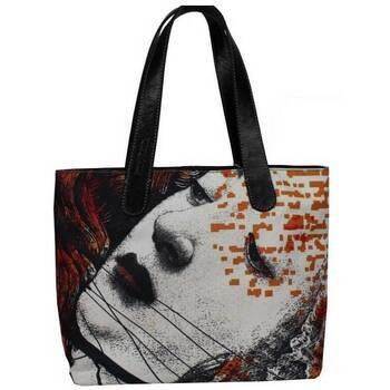 Sac à main Patrick Blanc Sac cabas visage femme