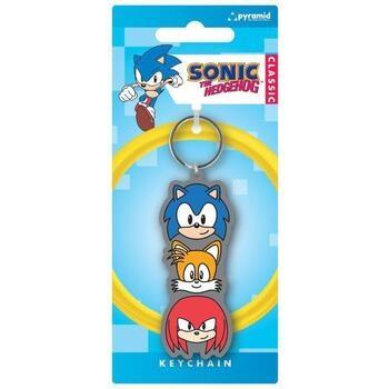 Porte clé Sonic The Hedgehog Trio