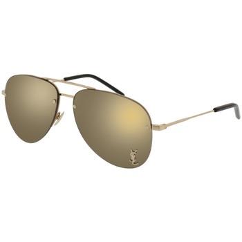 Lunettes de soleil Saint Laurent CLASSIC 11 M Lunettes de soleil, Or/B...