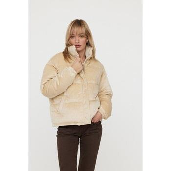 Veste Lee Cooper Doudoune Facina Argile Beige