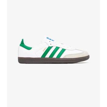 Baskets basses adidas Samba White Green