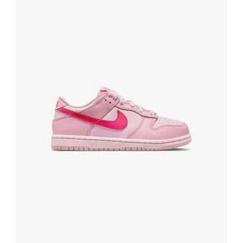 Baskets basses Nike Dunk Low Triple Pink Enfant