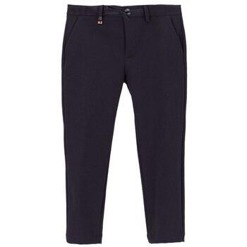 Pantalon enfant Distretto12 NEWMAN PANT F/C4BPA1358T0116-DD0000001 BLU