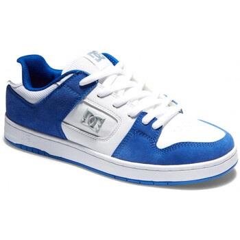 Chaussures de Skate DC Shoes MANTECA 4S blue white