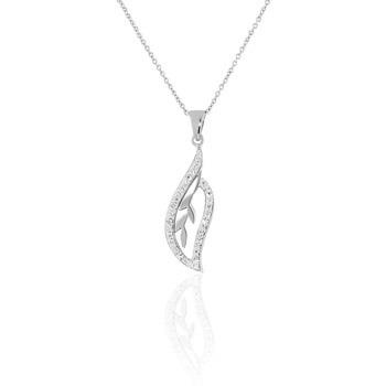 Collier Cleor Collier en argent 925/1000 et cristal