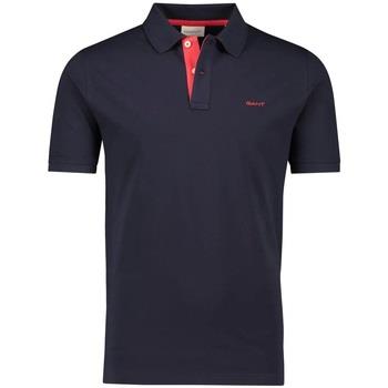 Polo Gant Regular Fit Contrast Pique Rugger Polo