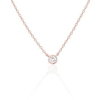 Collier Cleor Collier en argent 925/1000 et zircon