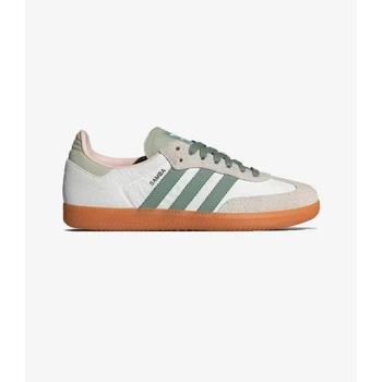 Baskets basses adidas Samba Cloud White Silver Green