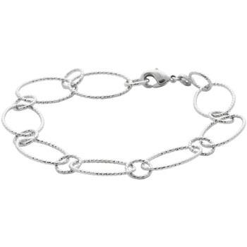 Bracelets Brillaxis Bracelet argent rhodié 19cm