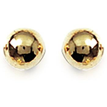 Boucles oreilles Brillaxis Boucles d'oreilles boules dorées 5mm