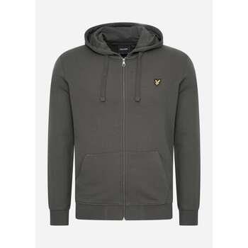 Sweat-shirt Lyle &amp; Scott Sweat à capuche zippé - gunmetal